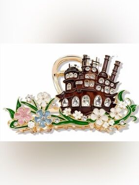 Studio Ghibli's Howl's Moving Castle Metal Hair Clip